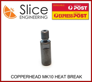 Copperhead MK10 Heat Break for Flashforge Cocoon Create and More - sayercnc - 3D Printer Parts Australia