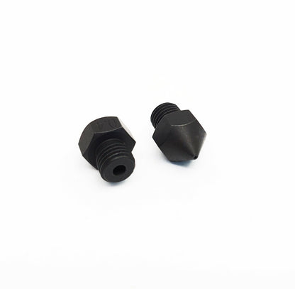 CR10s PRO or MAX Nozzle Hardened High Temp Steel Nozzle M6x.75mm 0.4mm 1.75mm - sayercnc - 3D Printer Parts Australia