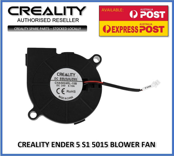 Creality 3D 5015 Blower Fan for Ender 5 S1 3D Printer 24v - sayercnc - 3D Printer Parts Australia