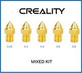 Creality 5PC MK Nozzle Kit MK8 Genuine Ender CR10 Premium 1.75mm 3D Printer - sayercnc - 3D Printer Parts Australia