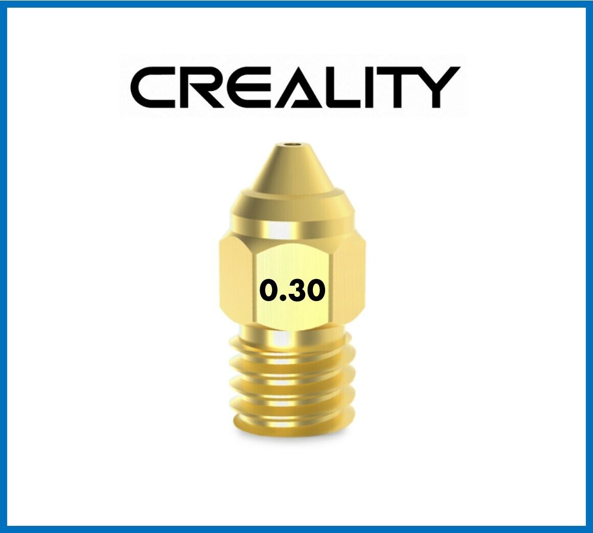 Creality 5PC MK Nozzle Kit MK8 Genuine Ender CR10 Premium 1.75mm 3D Printer - sayercnc - 3D Printer Parts Australia