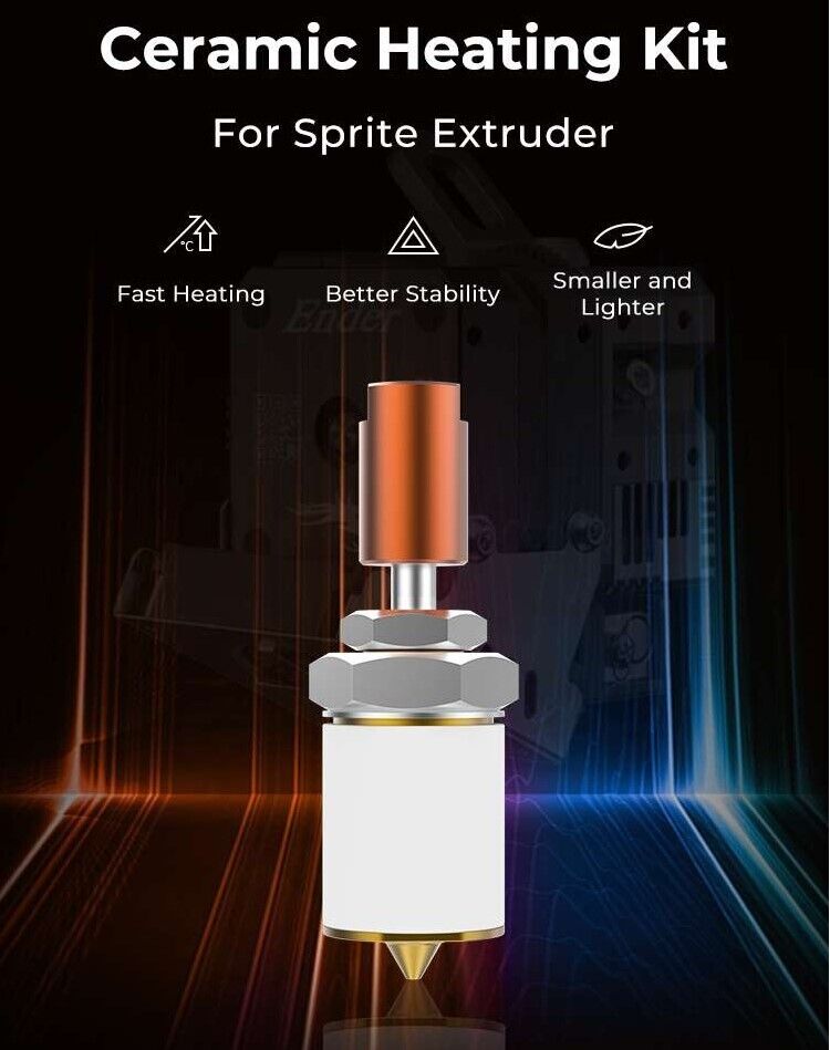 Creality Ceramic Bi-Metal Hotend for Ender 3 S1 CR10 Smart Pro Sprite