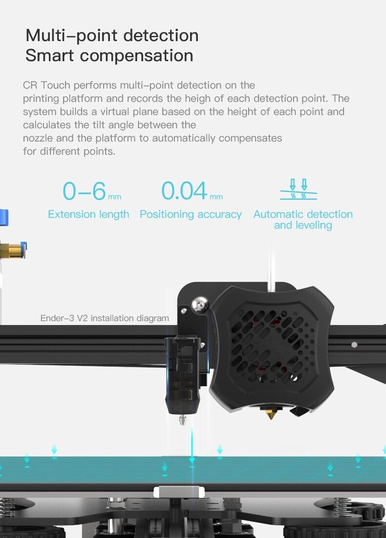 Creality CR Touch Auto Bed Levelling Sensor Probe only for 3D Printers - sayercnc - 3D Printer Parts Australia