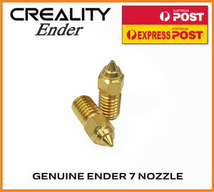 Creality Ender 7 Nozzle Genuine M6 High Volume Brass 2pc - sayercnc - 3D Printer Parts Australia