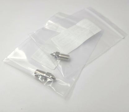 Creality Ender 7 & Spider Plated Copper Nozzle Genuine 0.4 & 0.6 M6 High Volume - sayercnc - 3D Printer Parts Australia