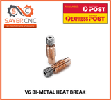 E3D V6 Compatible Bi-Metal Copper Alloy Heat Break Premium Upgrade 1.75MM - sayercnc - 3D Printer Parts Australia