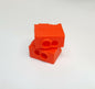 E3D Volcano Compatible Protective Silicone Sock Cover Upgrade BLACK / ORANGE - sayercnc - 3D Printer Parts Australia