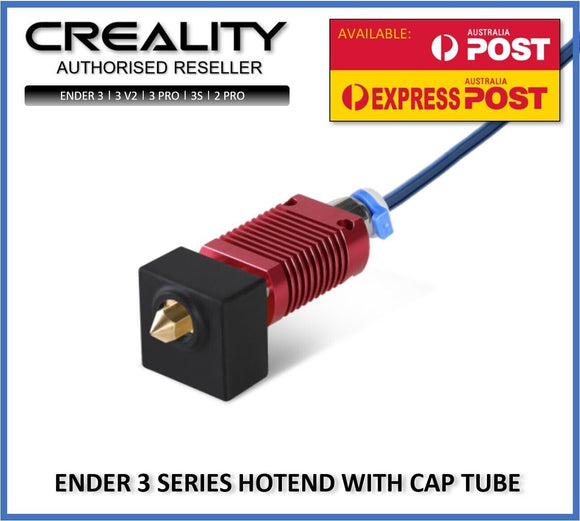 Ender 3 Series Hotend with Capricorn Tubing Upgrade Ender 3 / PRO / S / V2 - sayercnc - 3D Printer Parts Australia