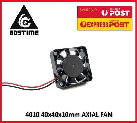 GDSTIME 24v Axial Fan GDA4010 EC Brushless Dual Bearing 4010 7500RPM - sayercnc - 3D Printer Parts Australia