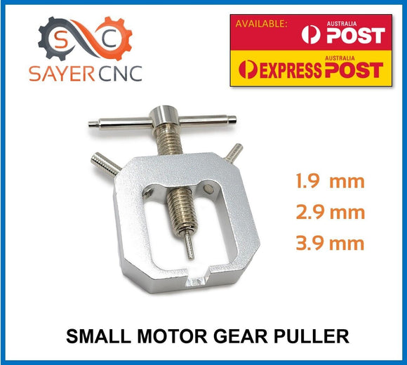 Gear Puller for Stepper and Small Motors Ideal for 3D Printers or RC - sayercnc - 3D Printer Parts Australia