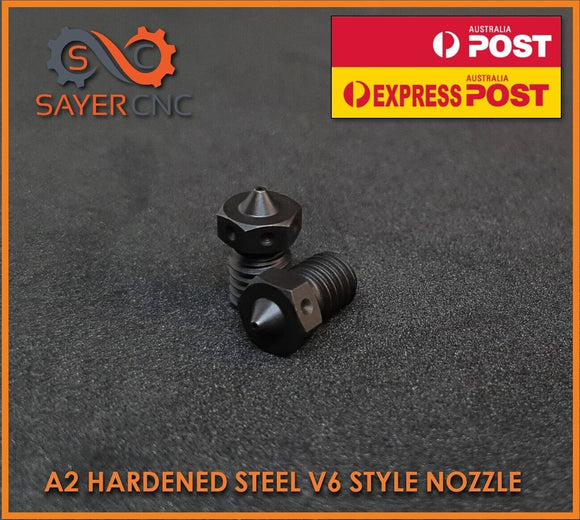 Hardened Steel Nozzle 0.8 mm E3D V6 Compatible - 1.75mm Filament - 3d Printer - sayercnc - 3D Printer Parts Australia