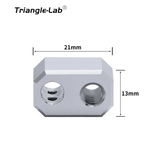 Heater Block for Nextruder Hotend by Triangle Labs Prusa XL MK4 Aluminium - sayercnc - 3D Printer Parts Australia