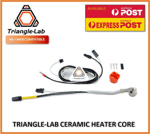 Heater Core MK8 V6 3D Printer Triangle Labs CHC Ceramic with Thermistor / Heater - sayercnc - 3D Printer Parts Australia