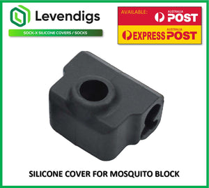 Levendigs Sock-X Silicone Cover for Slice Engineering Mosquito Black - sayercnc - 3D Printer Parts Australia