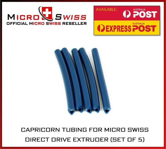 Micro Swiss Direct Drive & All Metal Hotend Capricorn Tubing Set 5pcs - sayercnc - 3D Printer Parts Australia
