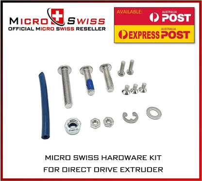 Micro Swiss Direct Drive Extruder Hardware Spares Kit Ender CR-10 - sayercnc - 3D Printer Parts Australia