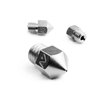 Micro Swiss MK8 Nozzle Hardened Steel Plated A2 Ender / CR-10 / and More - sayercnc - 3D Printer Parts Australia