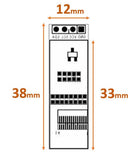 OLED Display 0.91" 128x32 I2C IIC Serial 23mm White LCD Module 12832 SSD1306 - sayercnc - 3D Printer Parts Australia
