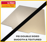 PEI Build Surface Double Sided Powder Coated / Smooth Sheet Magnetic for Ender 3 - sayercnc - 3D Printer Parts Australia