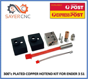 Plated Copper Bi All Metal Hotend kit For Sprite Ender 3 S1 CR10 Smart Pro - sayercnc - 3D Printer Parts Australia