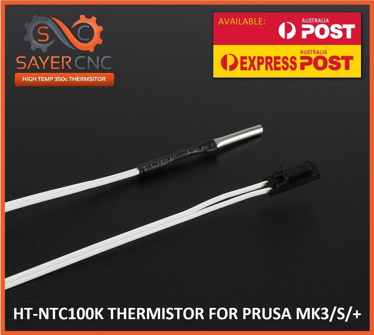 PRUSA MK3 Thermistor High Temp 350c HT NTC 100K MK3 MK3s MK3s+ sayercnc