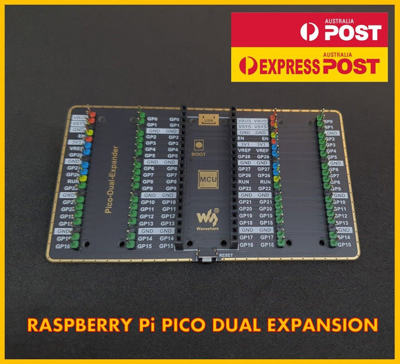 Raspberry Pi Pico Dual GPIO Expander 2x20 Male Header Expansion Board - sayercnc - 3D Printer Parts Australia