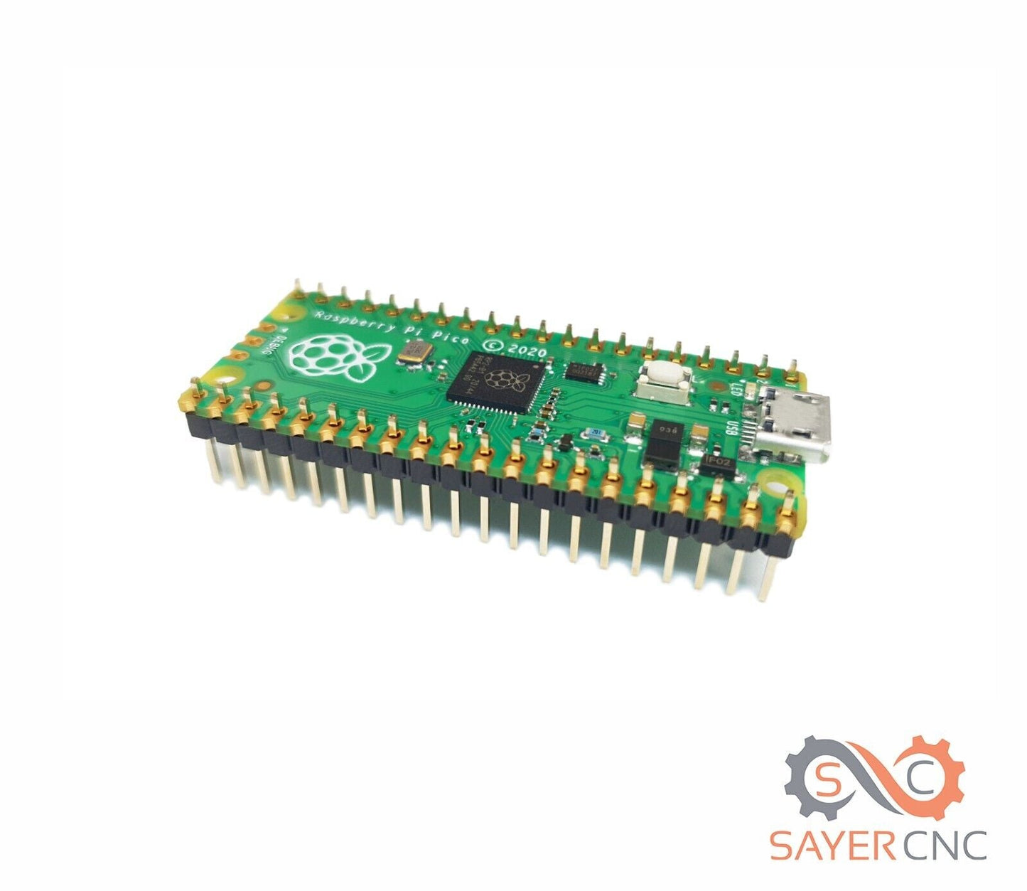 Raspberry Pi PICO Genuine Microcontroller RP2040 Headers / Heatsink / Cable Kit - sayercnc - 3D Printer Parts Australia