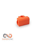 Silicone Cover to Suit Copperhead Hotend 2pc with Cleaning Brush - sayercnc - 3D Printer Parts Australia