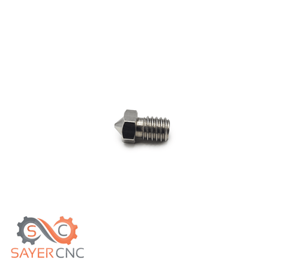 Stainless Steel V6 Nozzle 0.4 0.35 0.5 0.6 0.8 1.0 mm for E3D Hotends M6 1.75mm - sayercnc - 3D Printer Parts Australia