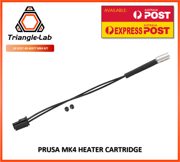 Triangle-Lab Heater Cartridge for Original Prusa MK4 40w 24v 6x12mm - sayercnc - 3D Printer Parts Australia