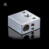Triangle-Lab MK8 Aluminium Heater Block Suits Ender 3 CR10 and More - sayercnc - 3D Printer Parts Australia