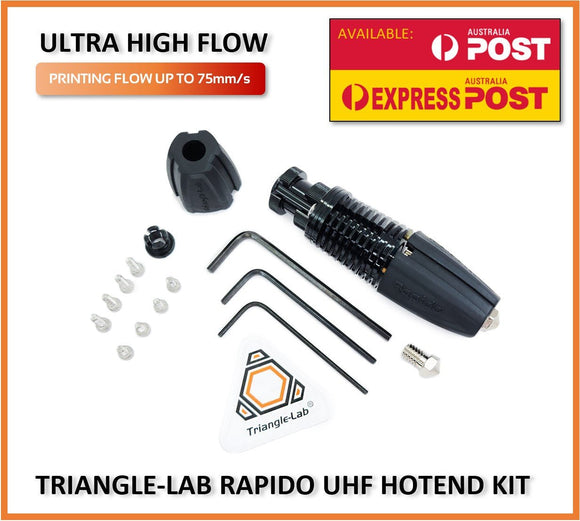 TriangleLab Rapido Ultra High Flow Hotend 45mm³/s Ceramic Heater - sayercnc - 3D Printer Parts Australia