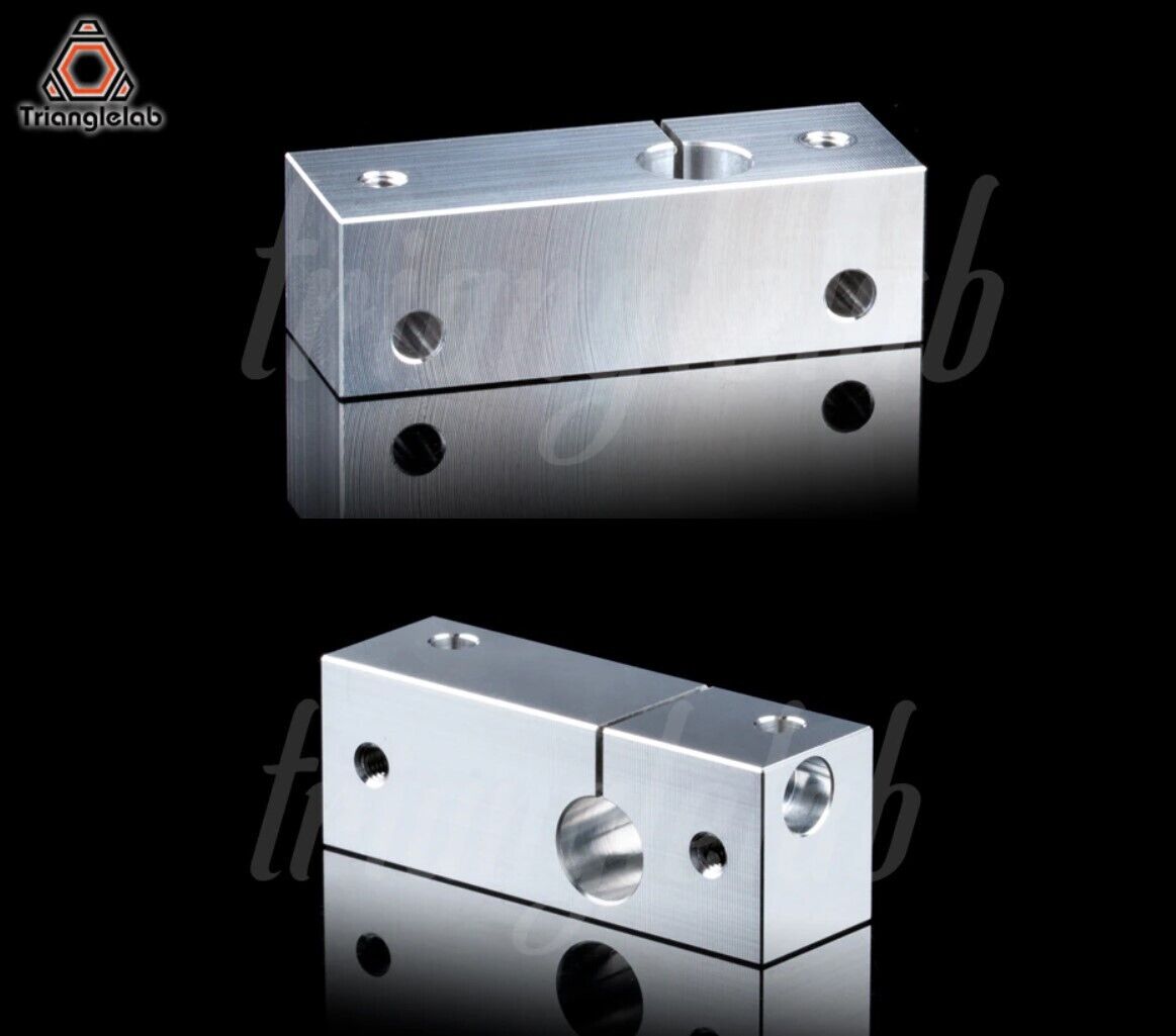 Trianglelab Swiss Heatsink Block for MK10 Hotend All Metal and PTFE - sayercnc - 3D Printer Parts Australia