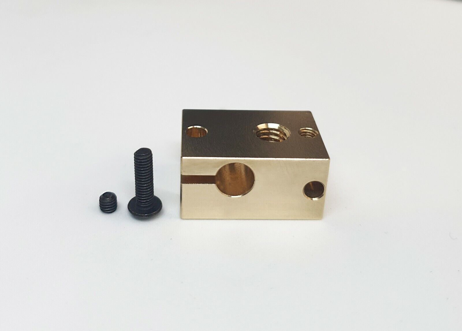 V6 Brass Heater Block for E3d V6 J-head Prusa i3 Hotend Upgrade - sayercnc - 3D Printer Parts Australia