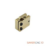 Volcano Compatible Brass Heater Block and Silicone Cover Hotend Upgrade - sayercnc - 3D Printer Parts Australia